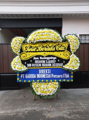 Papan Bunga Duka di Mimika Baru