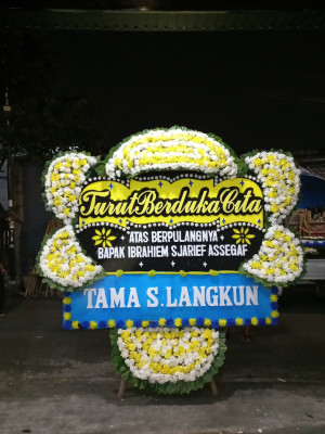 Papan Bunga Duka di Mimika Baru