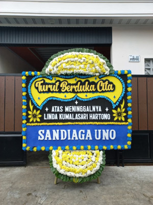 Papan Bunga Duka di Mimika Baru