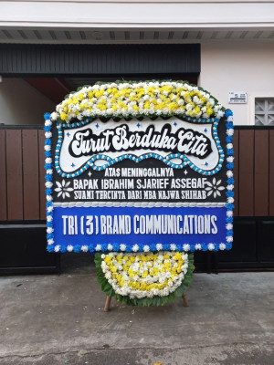 Papan Bunga Duka di Mimika Baru